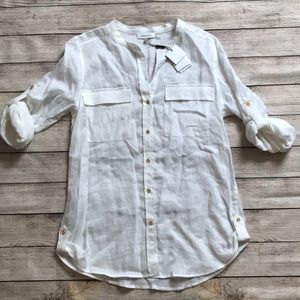 Calvin Klein linen button down